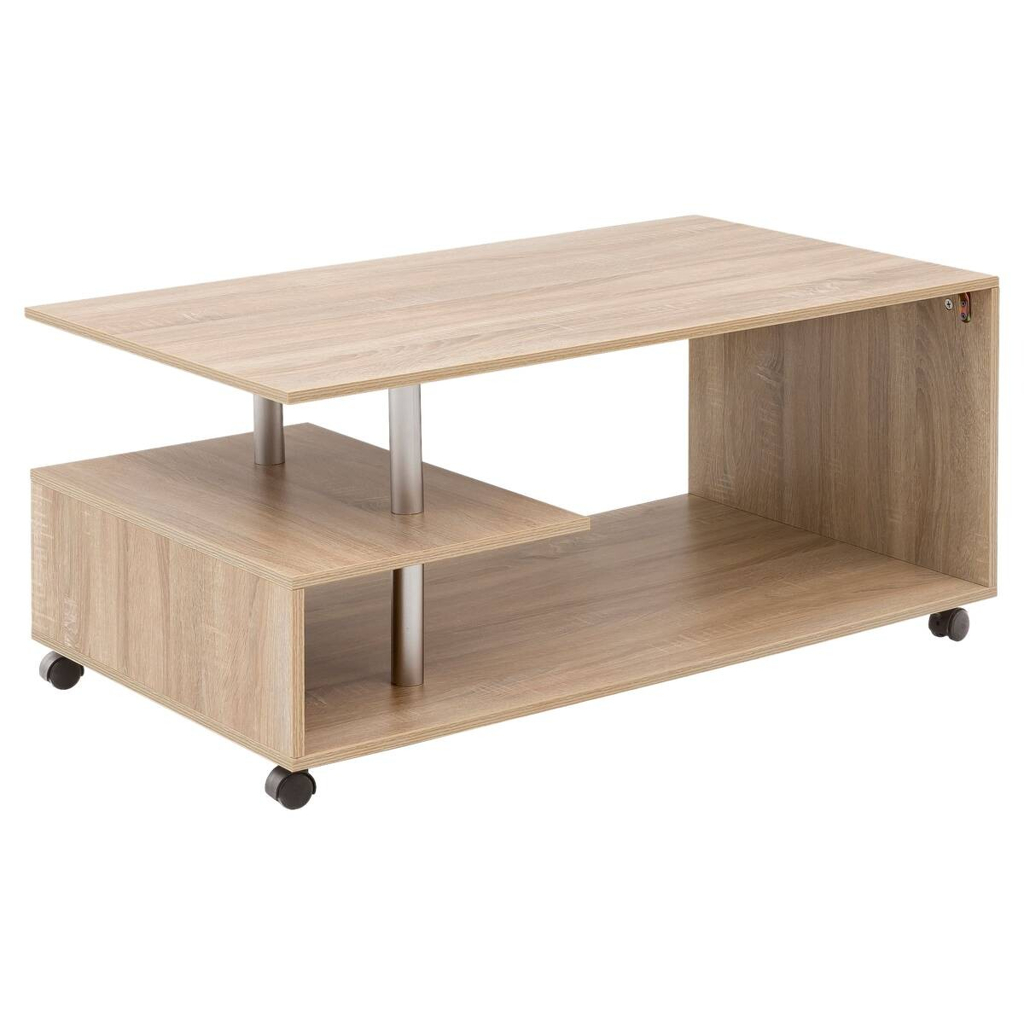 Couchtisch braun B/H/T: ca. 105x48x60 cm
