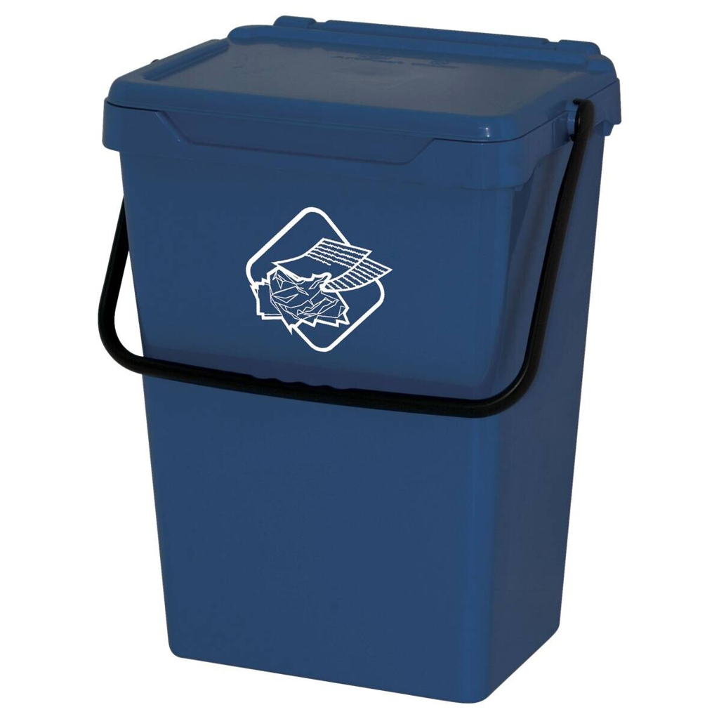 Eco-Logico Eimer blau Polypropylen B/H/L: ca. 30,5x51x40 cm