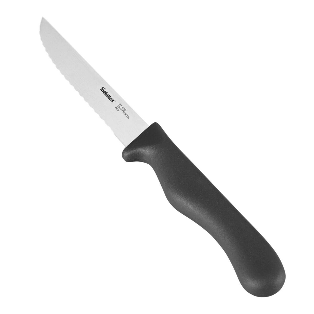 Metaltex Steakmesser blau Edelstahl