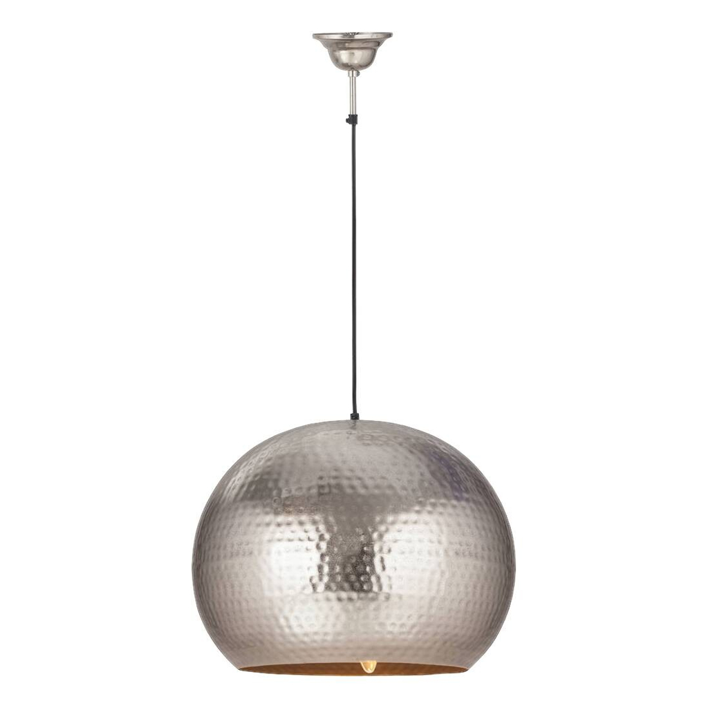 Kayoom Pendelleuchte Factory Style Large nickel Eisen B/H/L: ca. 47x35x47 cm E27 1 Brennstellen