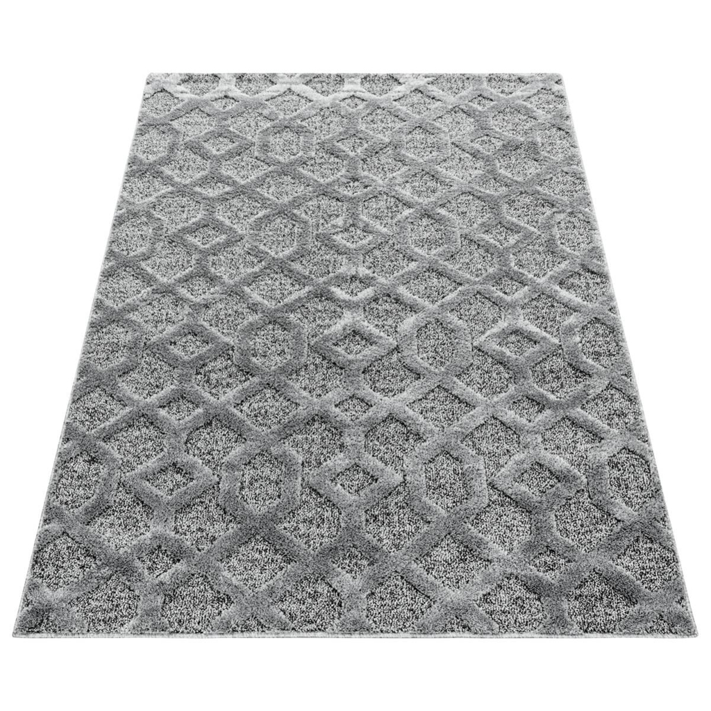 Ayyildiz Teppich PISA grau B/L: ca. 120x170 cm