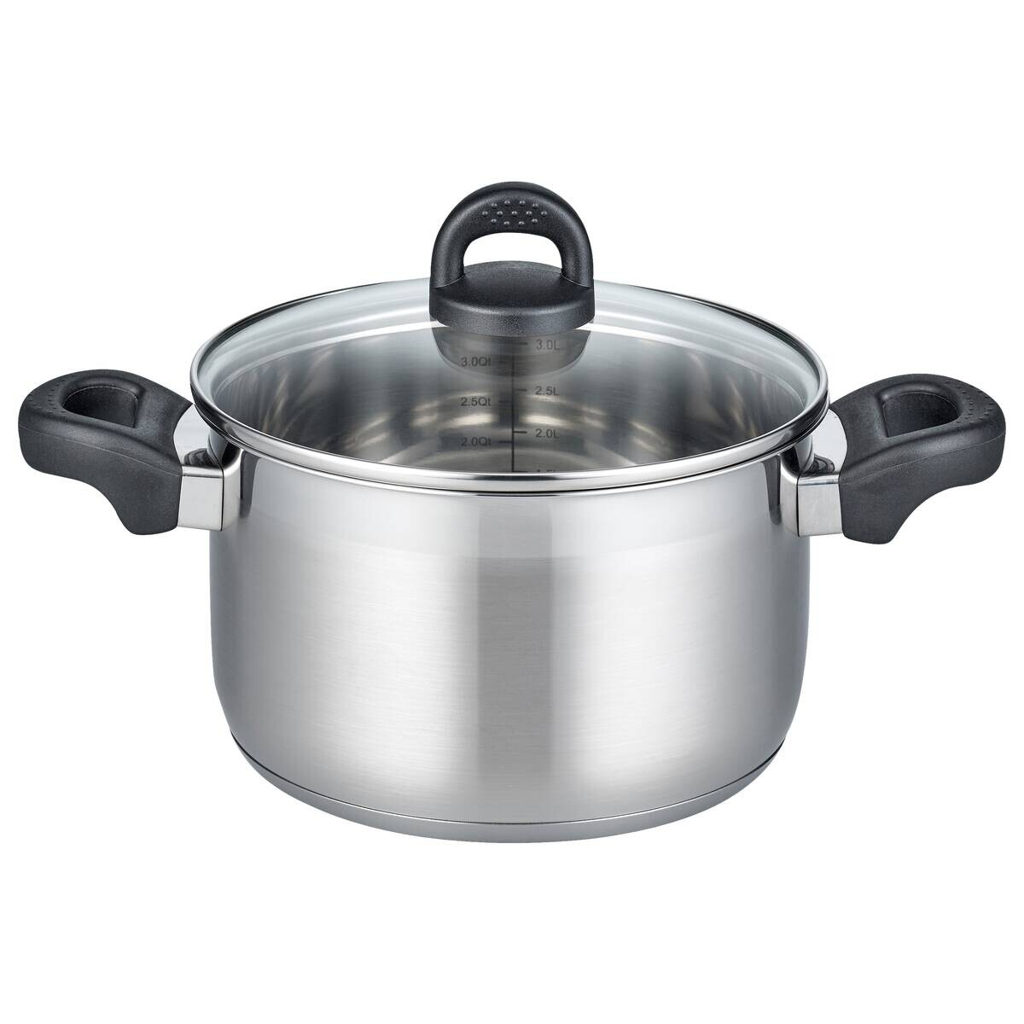 ELO Basic Fleischtopf silber Edelstahl D: ca. 24 cm