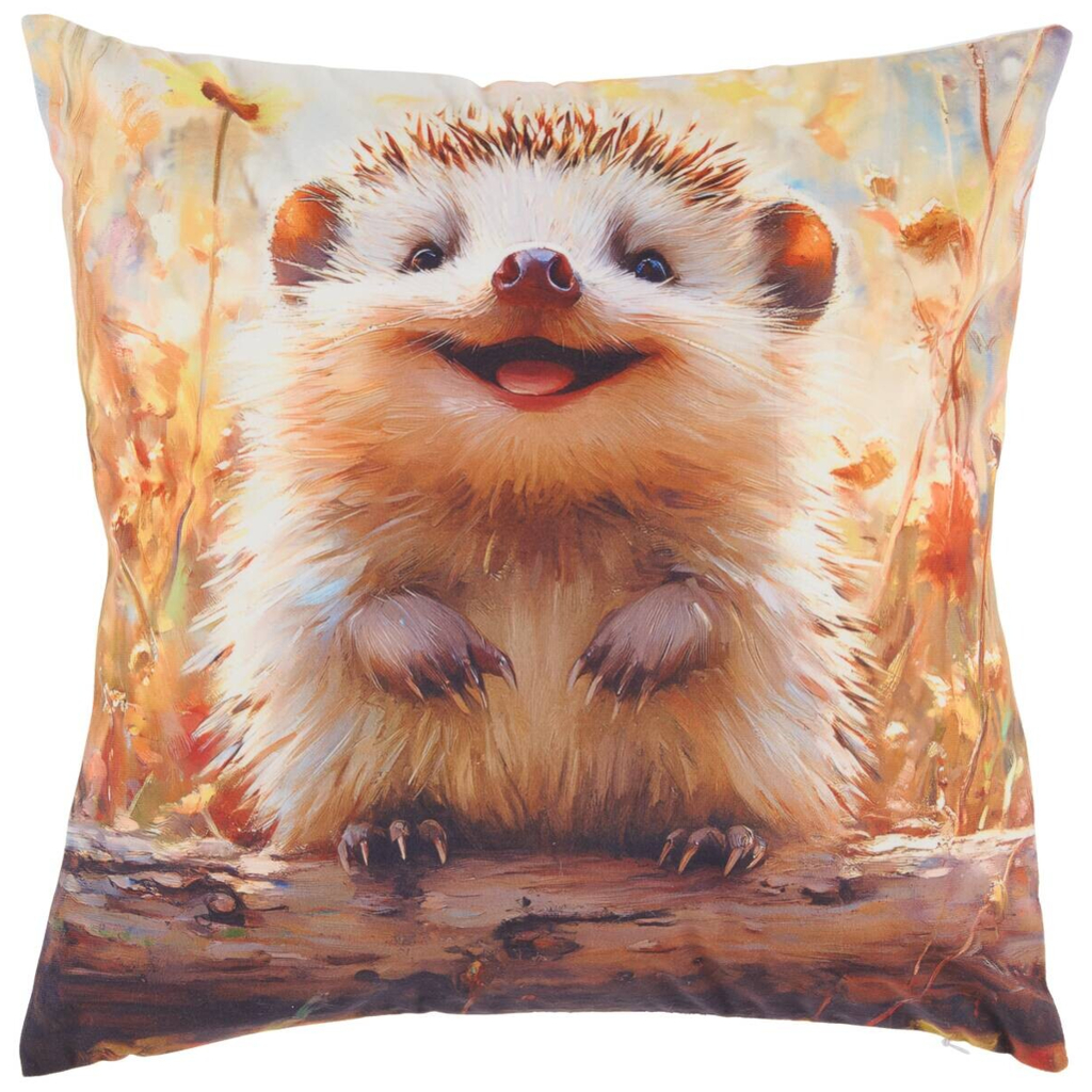 Dekokissen braun Polyester B/L: ca. 45x45 cm