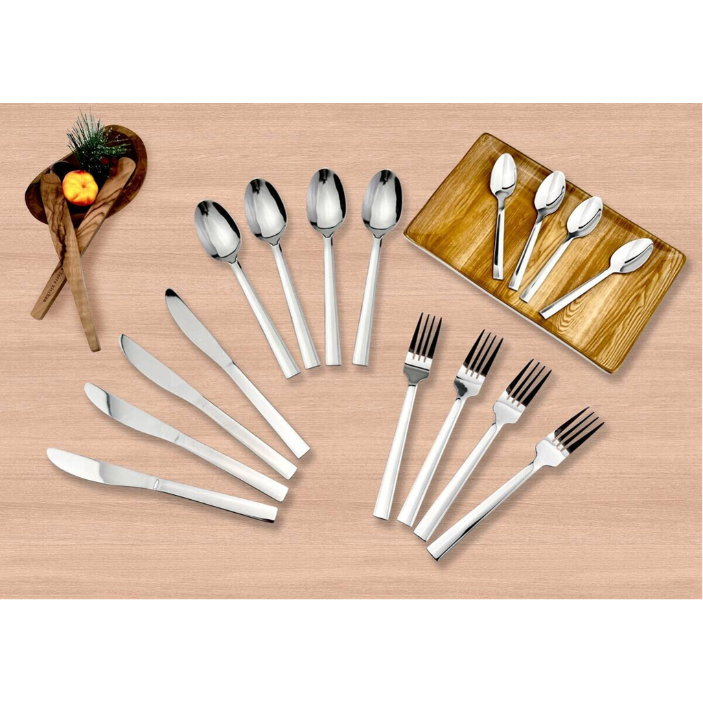 Sensation Besteck silber Edelstahl 16 tlg.