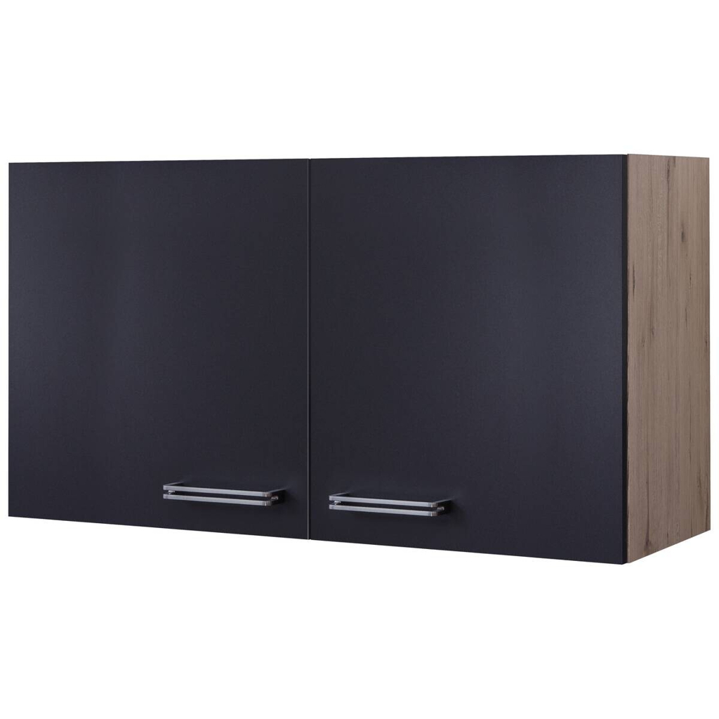 Hängeschrank Elva anthrazit strukturiert B/H/T: ca. 100x54,8x32 cm