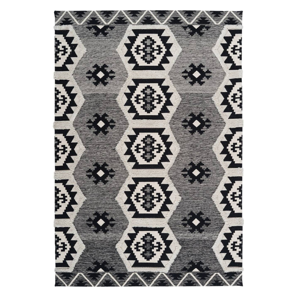 Arte Espina Kurzflorteppich Ethnie 325 grau B/H/L: ca. 120x1x170 cm