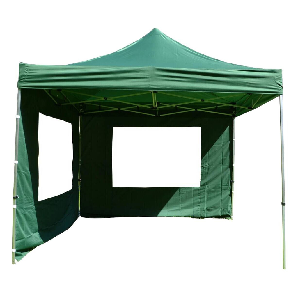 VCM Pavillon PROFI grün Polyester-Mischgewebe B/H/L: ca. 300x220x300 cm