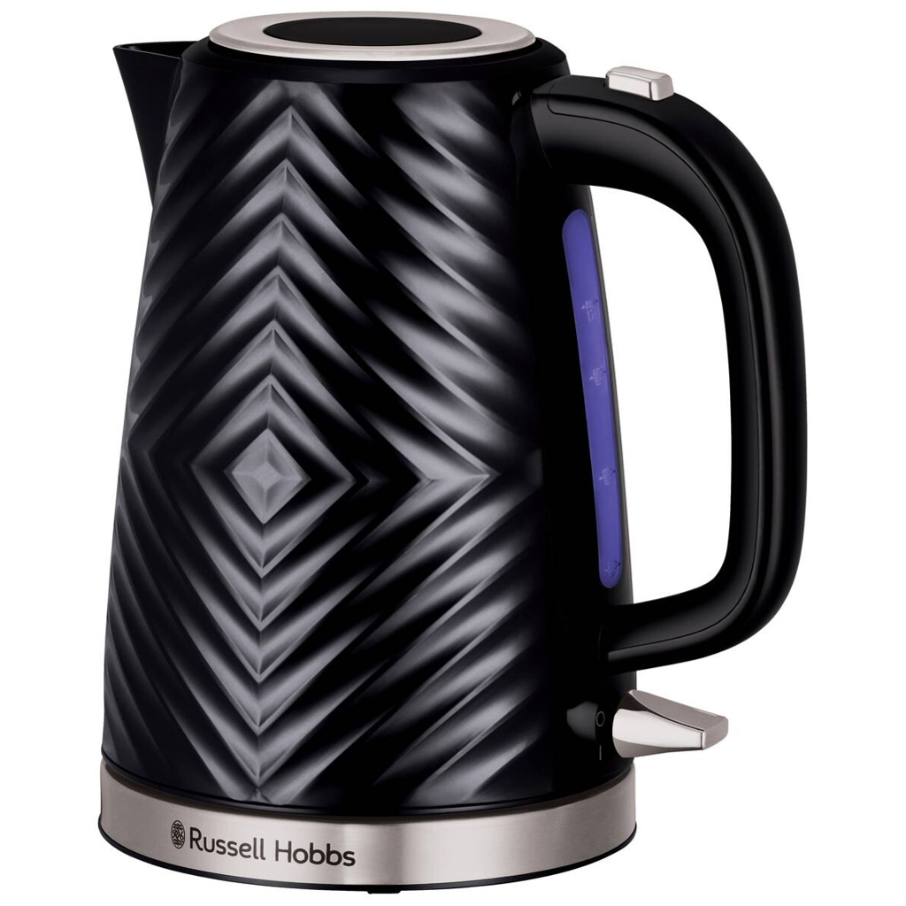 Russell Hobbs Edelstahl-Wasserkocher 26380-70 schwarz Edelstahl Edelstahl B/H/T: ca. 22x24x17 cm ca. 1,7 l