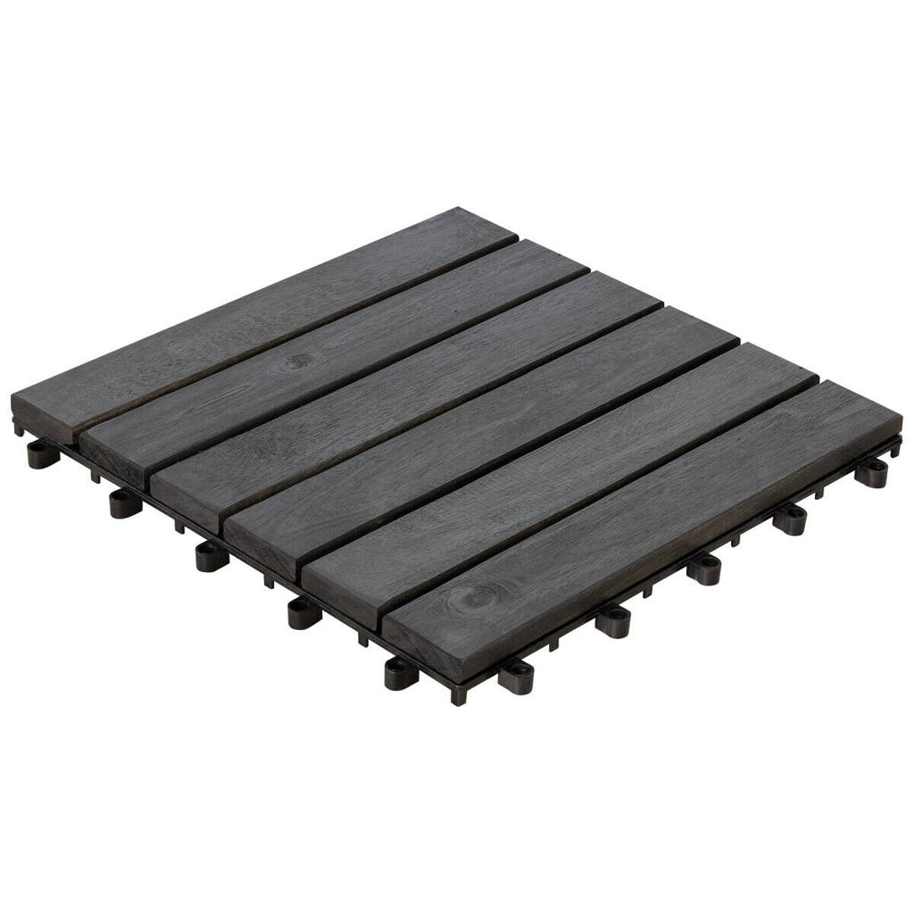 POCOline Terrassenfliese Anthrazit anthrazit B/L: ca. 30x30 cm