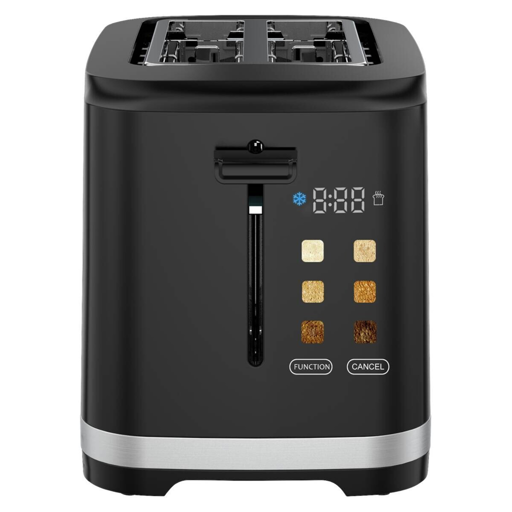 Emerio Toaster TO-133740.1 schwarz Kunststoff Metall B/H/L: ca. 17x17x26 cm