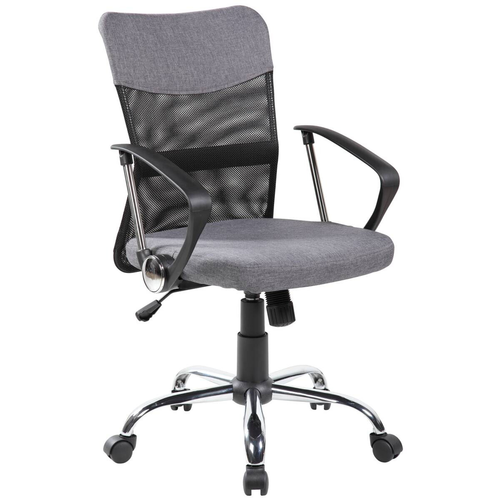 Drehstuhl FM-2503 grau schwarz
