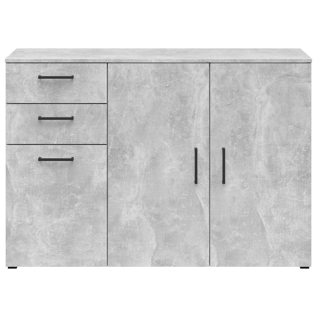 Kommode Multi-Stauraum Typ 28 Beton Optik B/H/T: ca. 120x83x40 cm