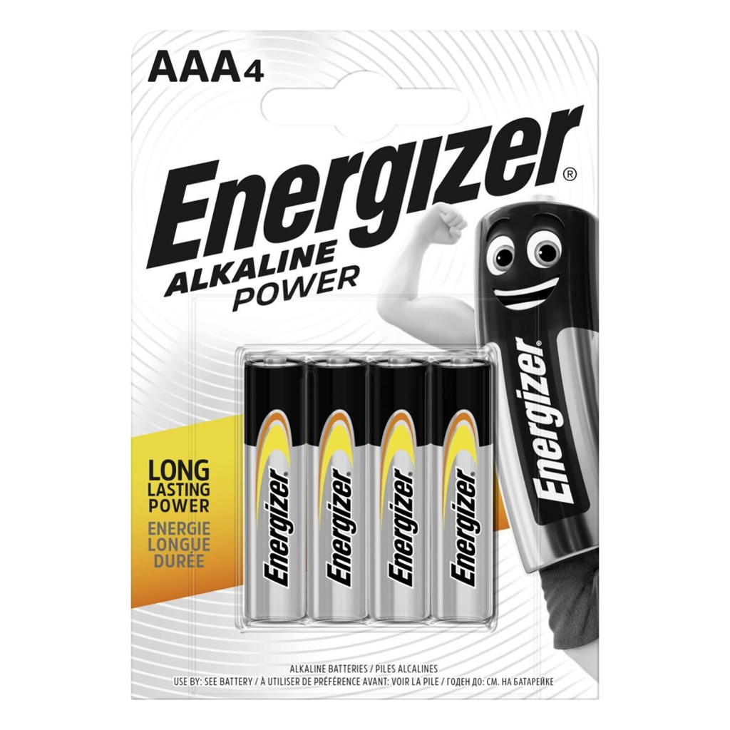 Energizer Batterie Power AAA/Micro (LR03) 4er Pack