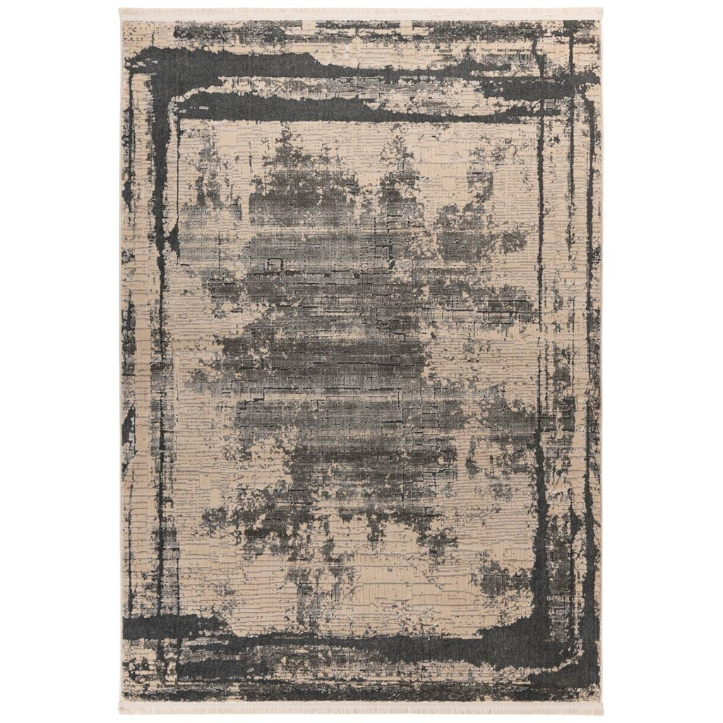 Kayoom Kurzflorteppich Adela 225 grau B/H/L: ca. 80x1,3x150 cm