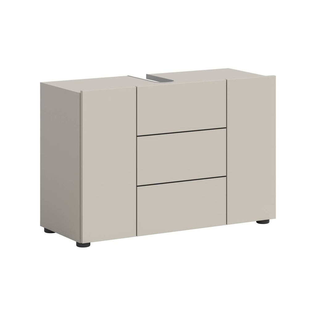 Waschbeckenunterschrank VIRA Cashmere schwarz