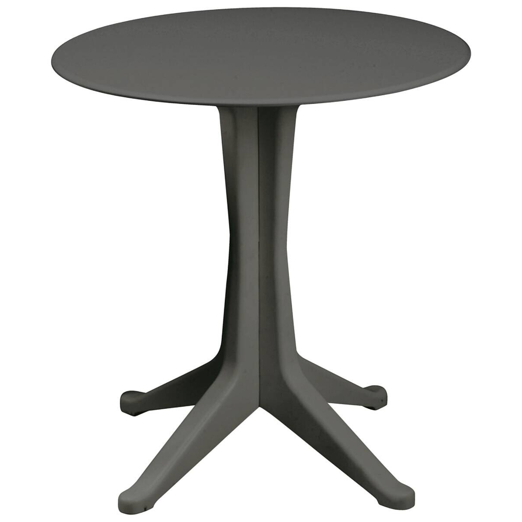ProGarden Kunststofftisch Levante anthrazit Polypropylen H/D: ca. 72x70 cm