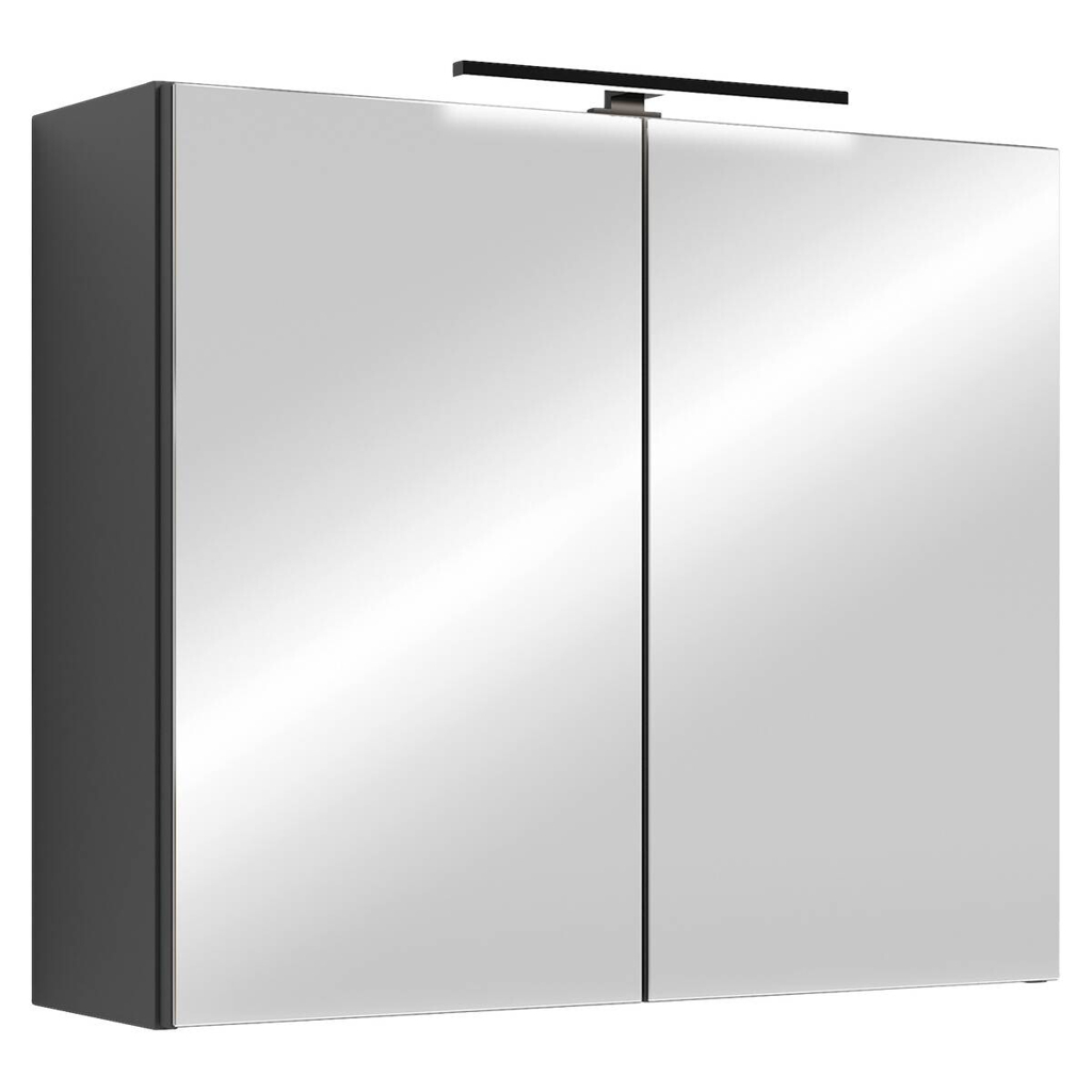 Spiegelschrank SPREE anthrazit B/H/T: ca. 70x60x15 cm