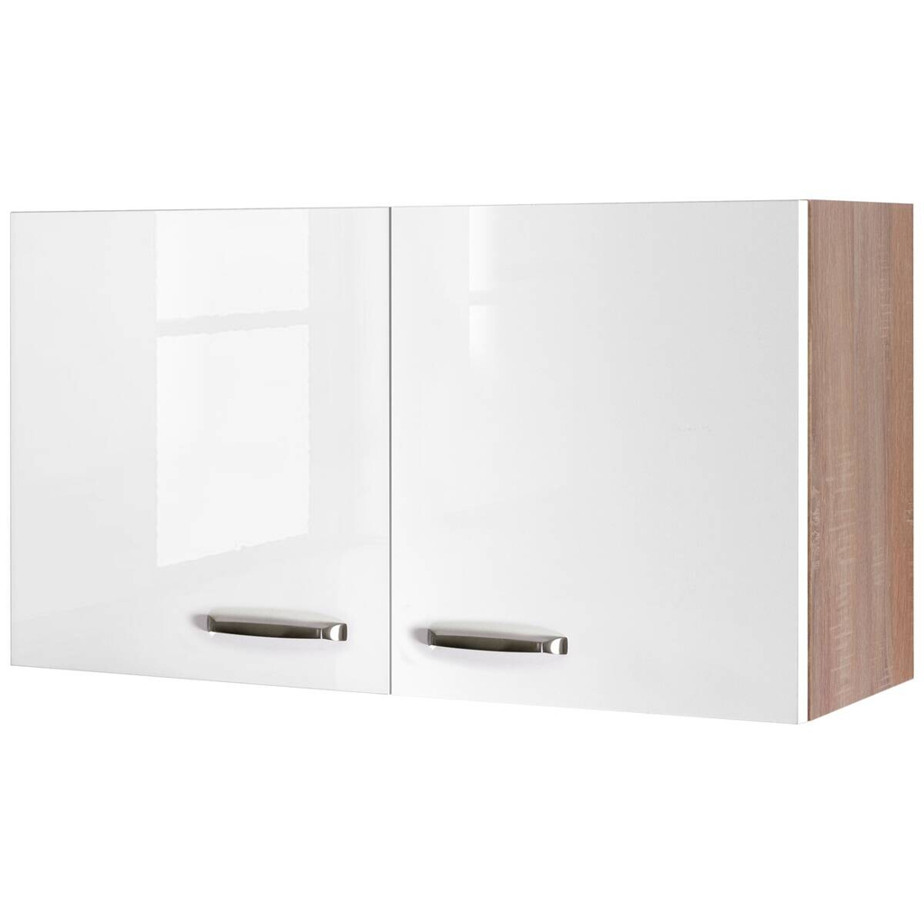 Hängeschrank Valero weiß Hochglanz B/H/T: ca. 100x54,8x32 cm