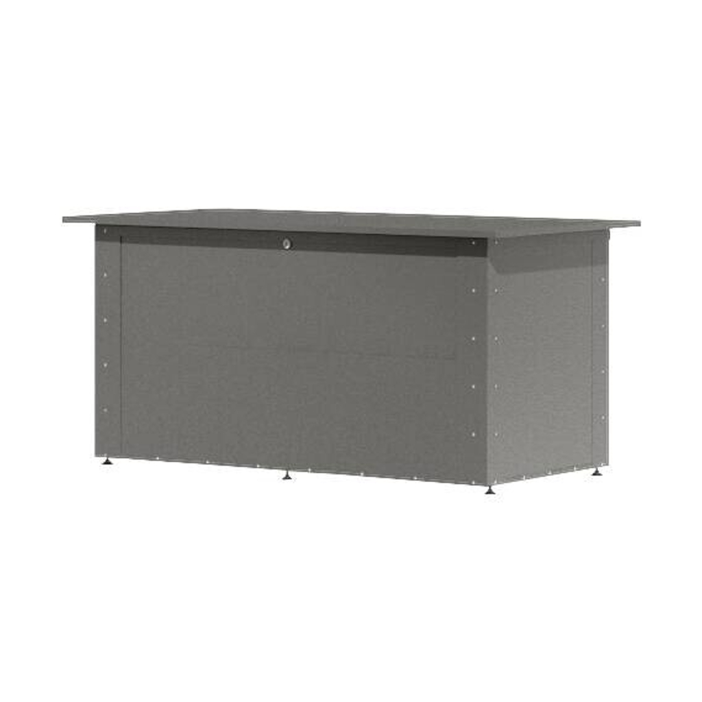 Karibu Metallbox Kailua 1 grau Metall B/H/T: ca. 134x71x62 cm