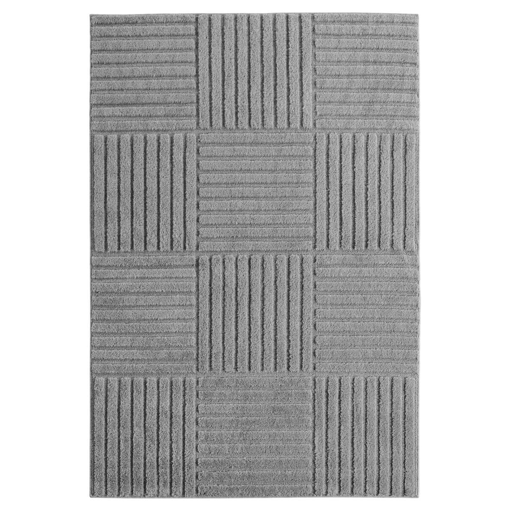 Ayyildiz Kurzflorteppich ART silber B/H/L: ca. 200x0,8x290 cm