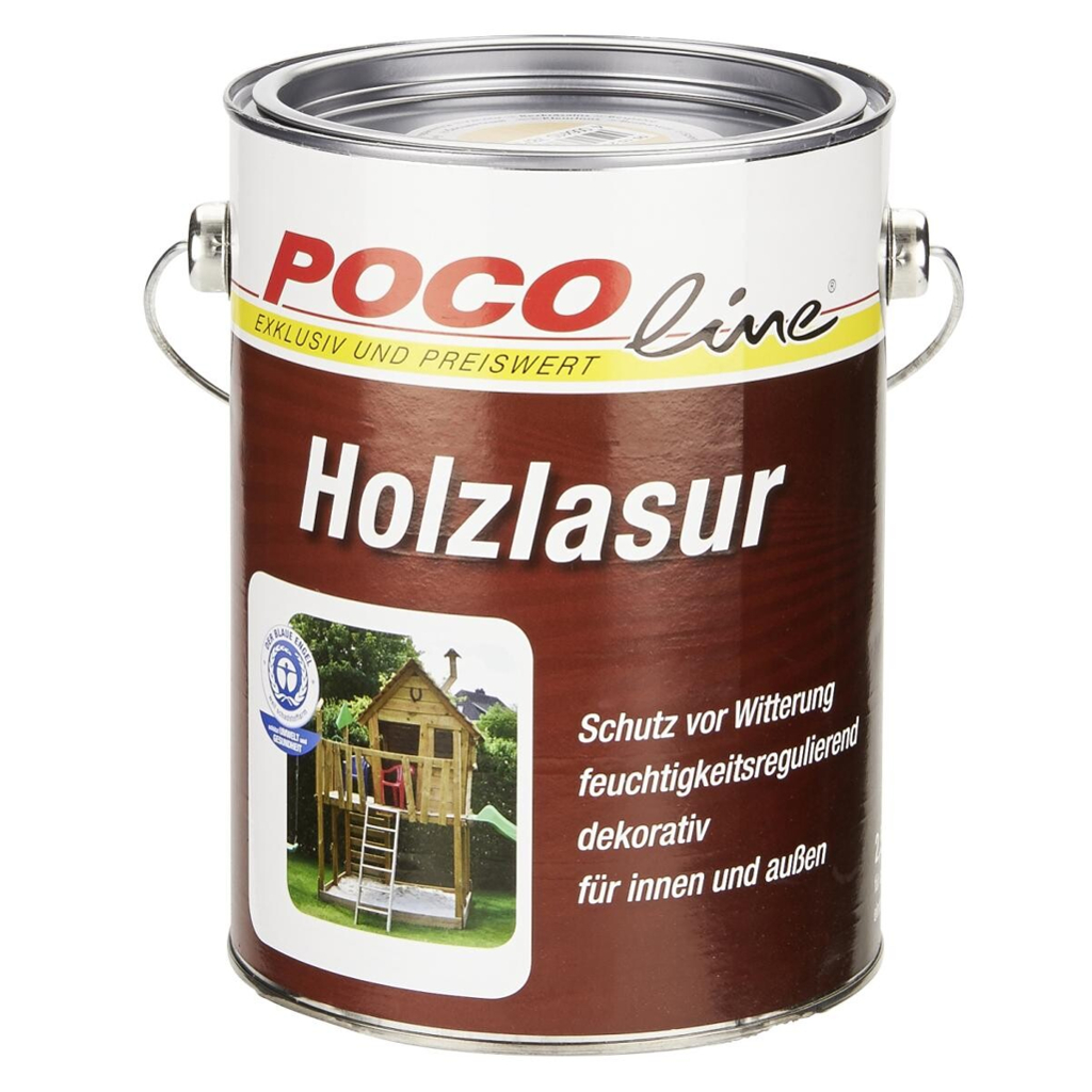 POCOline Acryl Holzlasur farblos ca. 2,5 l