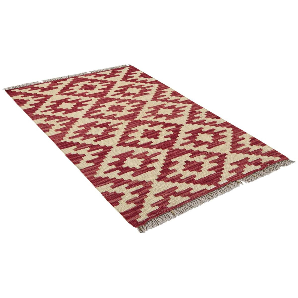 PersaTepp Teppich Kelim Gashgai rot B/H/L: ca. 62x1x88 cm