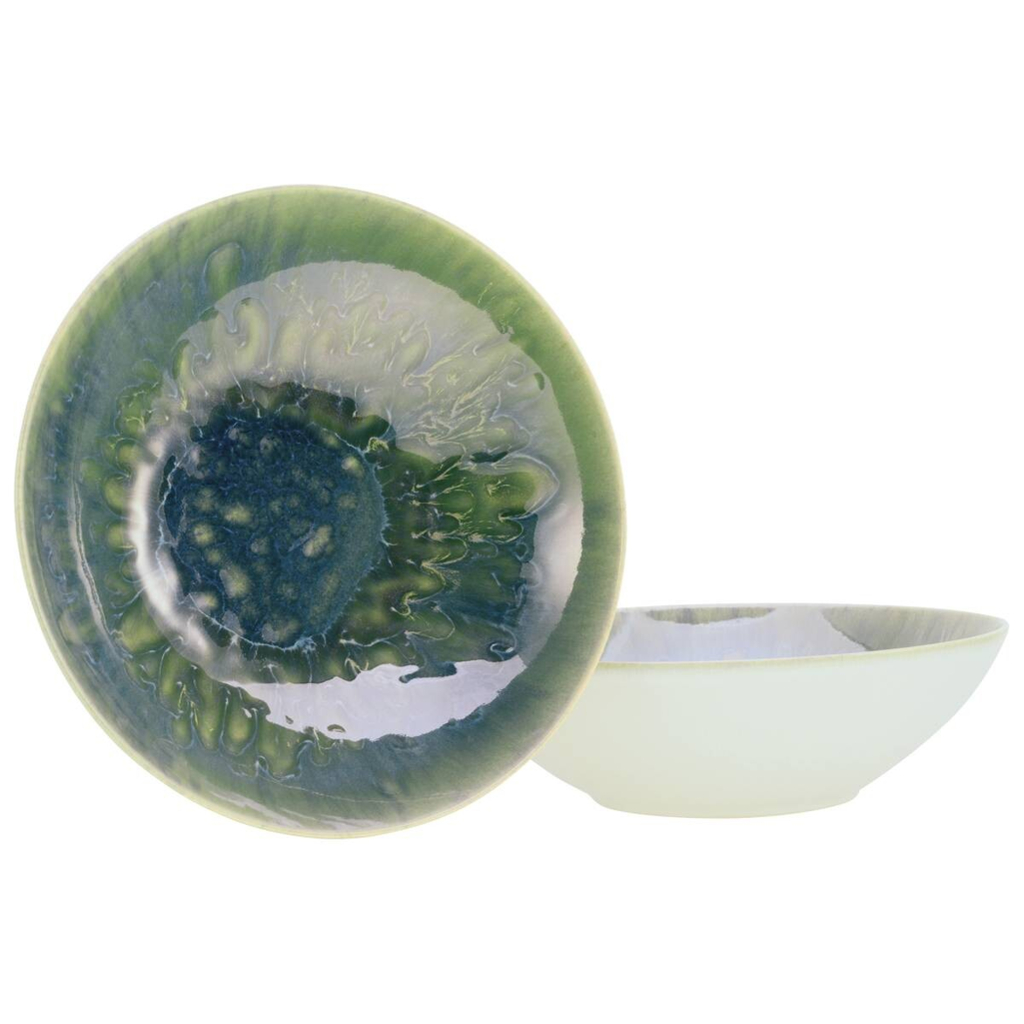 CreaTable Salatschale Yuki multicolor Steinzeug D: ca. 24 cm