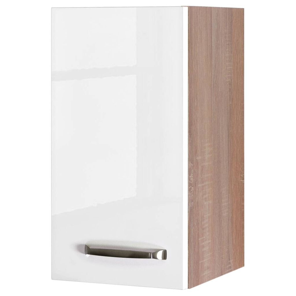 Hängeschrank Valero weiß Hochglanz B/H/T: ca. 30x54,8x32 cm