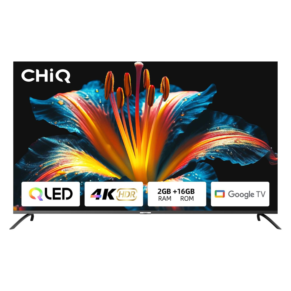 CHiQ Q-LED-TV U55QM8V B/H: ca. 123x77 cm
