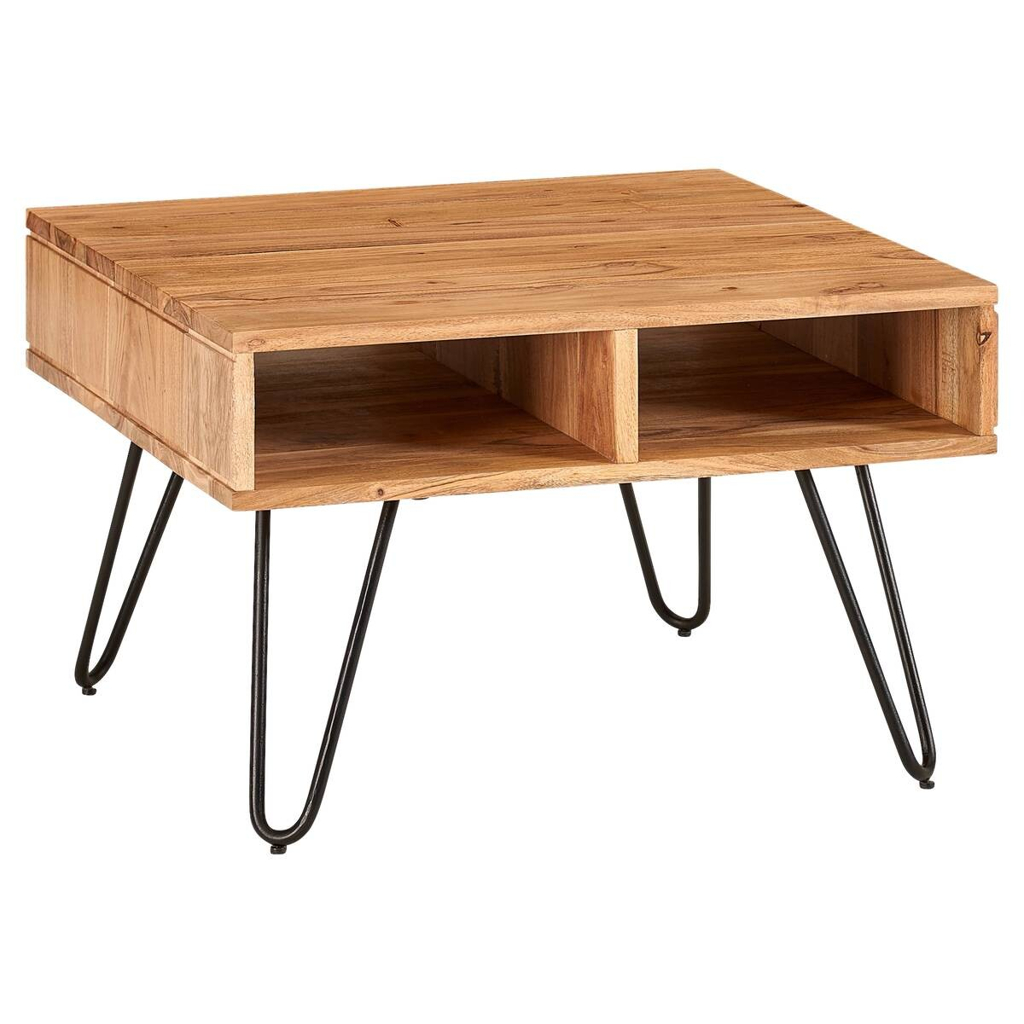 Couchtisch braun B/H/T: ca. 60x40x60 cm