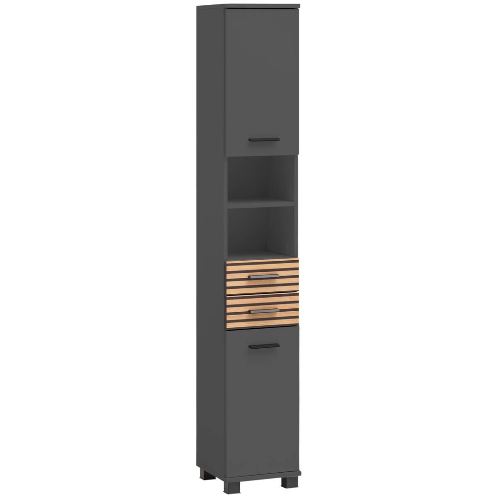Hochschrank Katta anthrazit B/H/T: ca. 30,3x180,9x32,6 cm