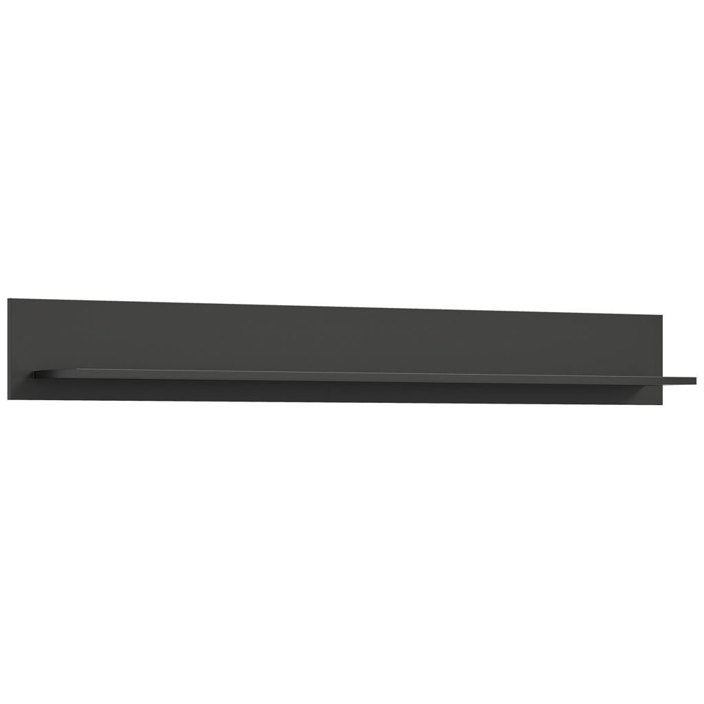 Wandboard LINEA grau matt B/H/T: ca. 160x20x20 cm