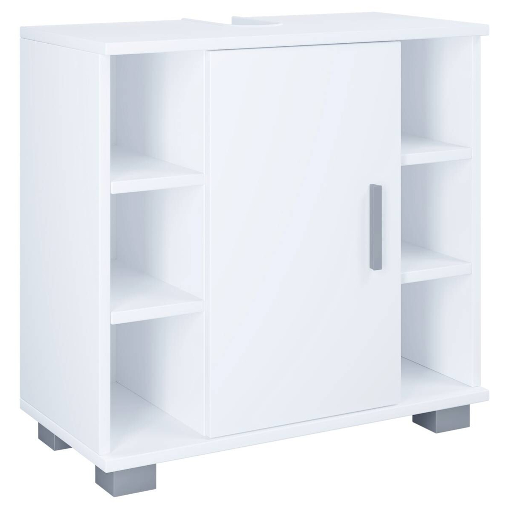 Waschbeckenunterschrank Zalo weiß B/H/T: ca. 60x58x30 cm