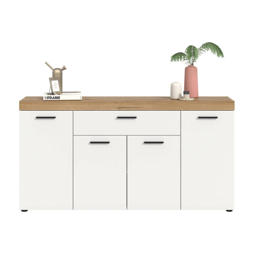 Sideboard Sunset weiß B/H/T: ca. 166x86x37 cm