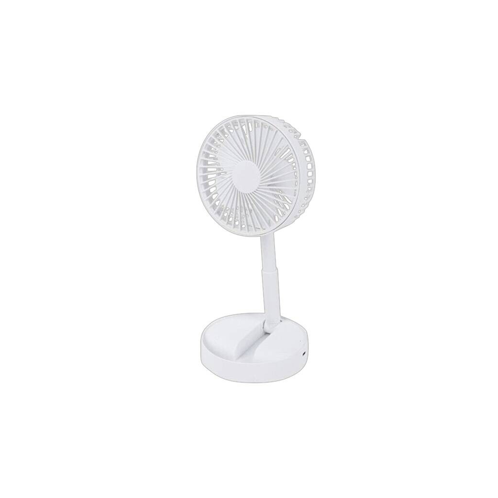 Opviq - Kumtel Tischventilator weiß Kunststoff B/H/L: ca. 13,5x6,7x13,5 cm