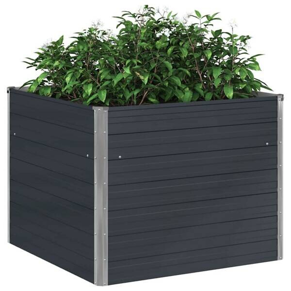 Hochbeet anthrazit Stahl B/H/L: ca. 100x77x100 cm