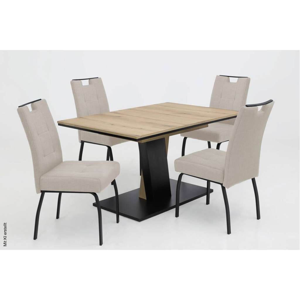 Essgruppe Ebro Holzwerkstoff B/H/T: ca. 180x76x90 cm