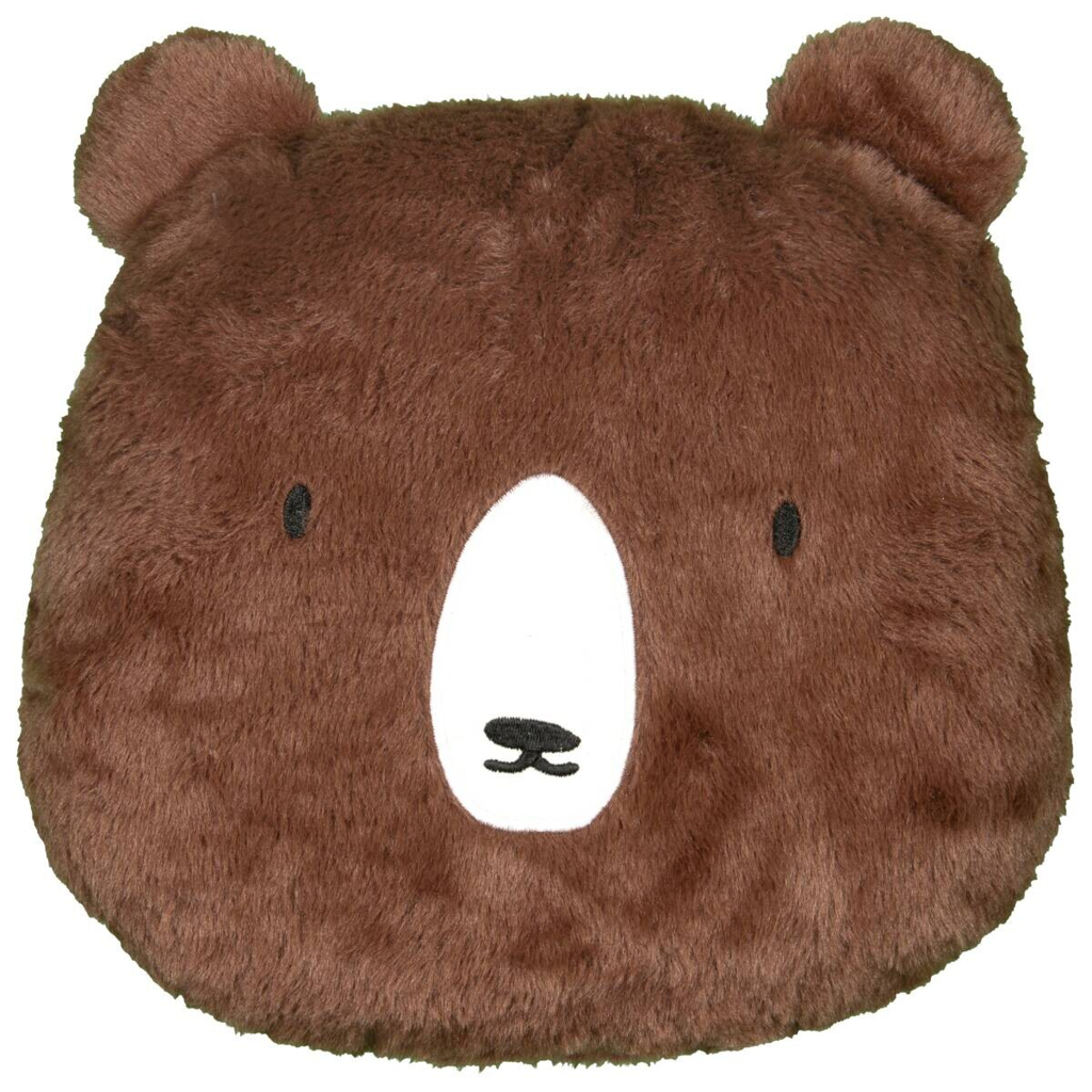 Dekokissen braun Polyester B/L: ca. 35x32 cm