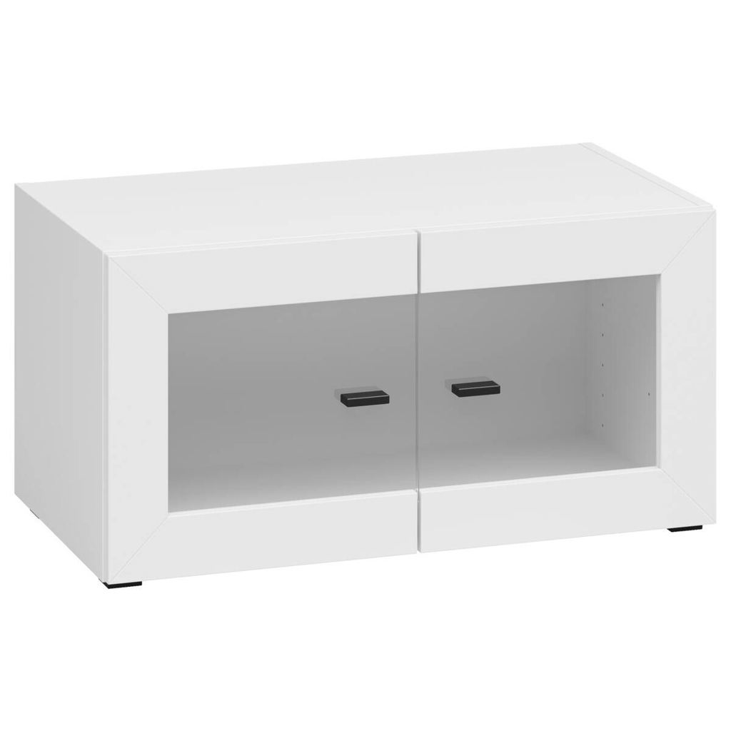 Vitrine System 64 weiß B/H/T: ca. 64x32x35 cm