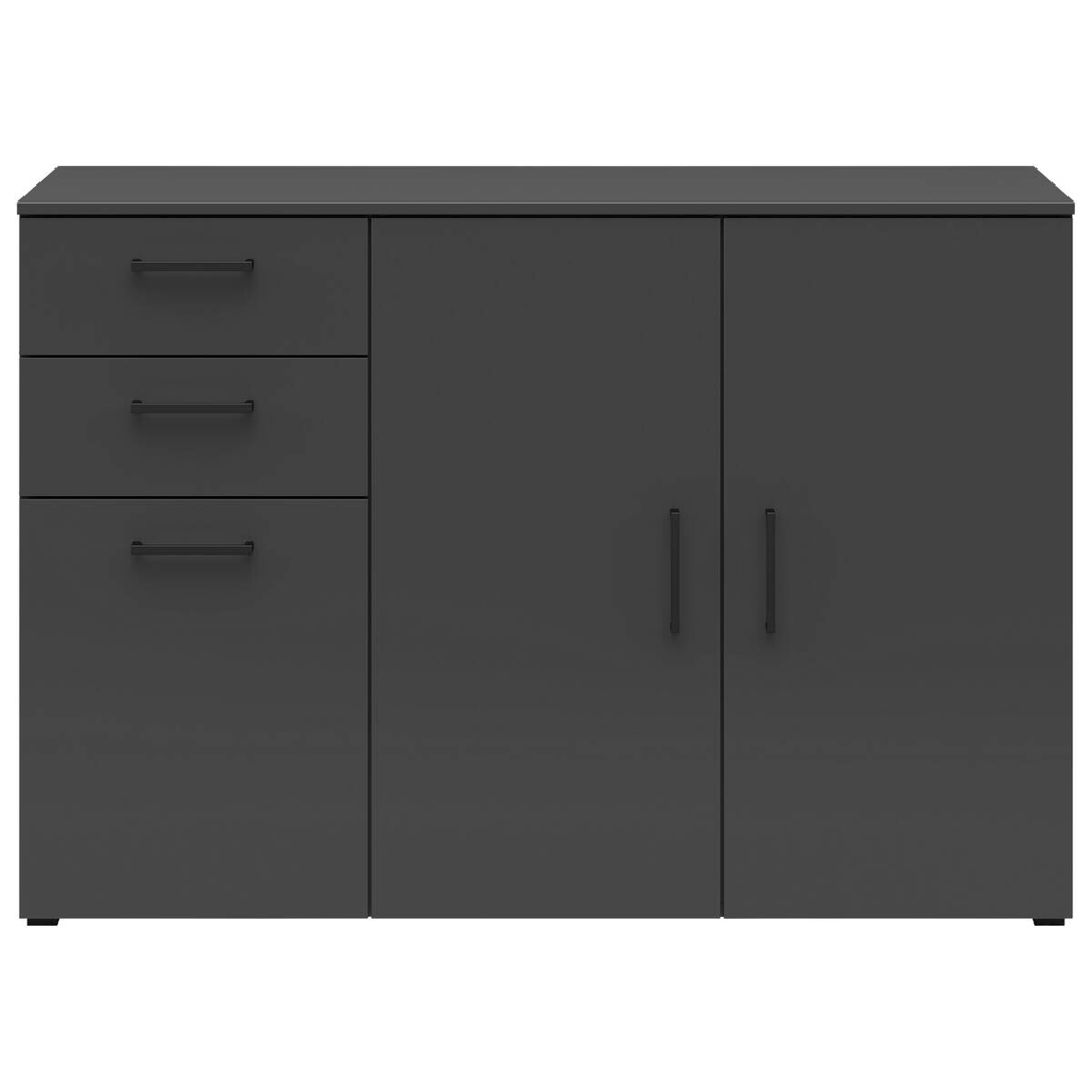 Kommode Multi-Stauraum Typ 28 anthrazit B/H/T: ca. 120x83x40 cm