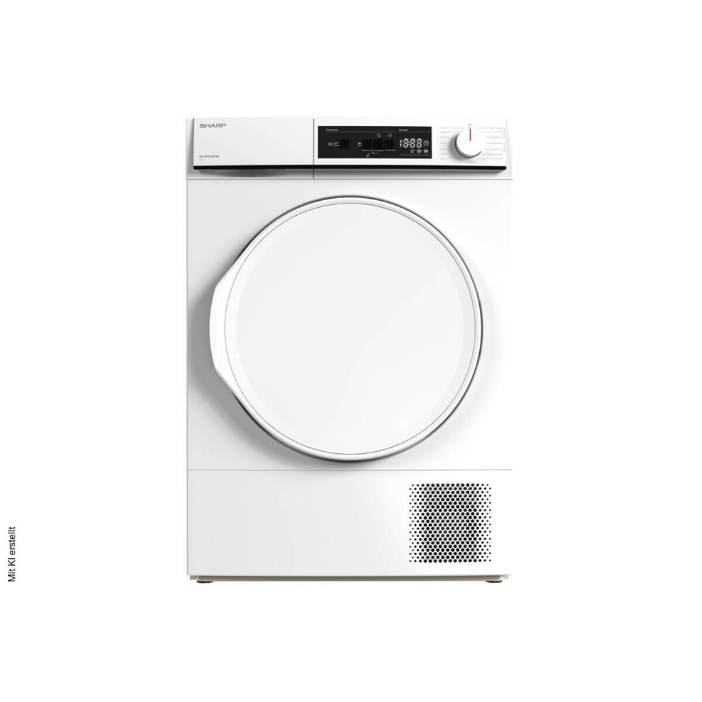 Sharp Wärmepumpentrockner NHA7S6PWE-DE weiß B/H/T: ca. 60x85x53 cm ca. 7 kg