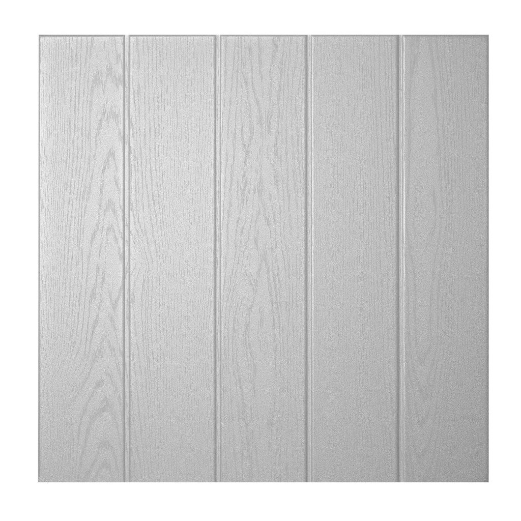 Deckenplatte Lichtgrau Styropor B/L/S: ca. 50x50x0,3 cm