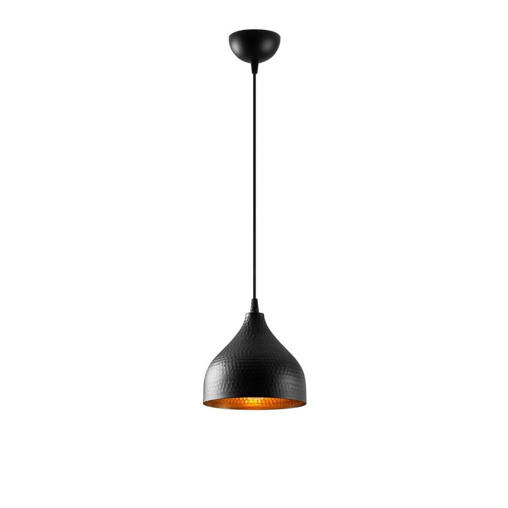 Opviq Pendelleuchte Tattoo-2396 schwarz B/H/T/L/D: ca. 18x114x18x18x18 cm E27 1 Brennstellen