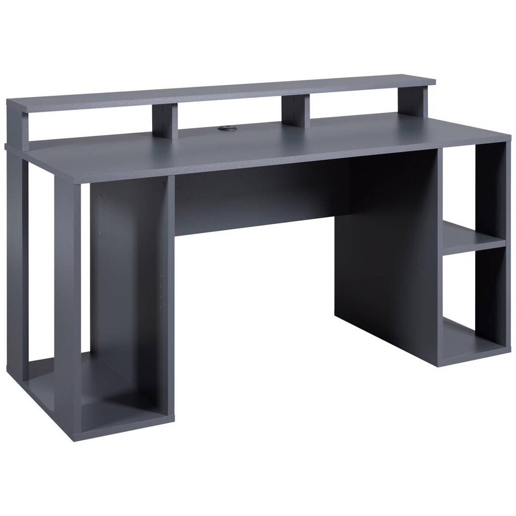 Schreibtisch Match Point anthrazit beschichtet Nachbildung B/H/L: ca. 91x76,5x160 cm