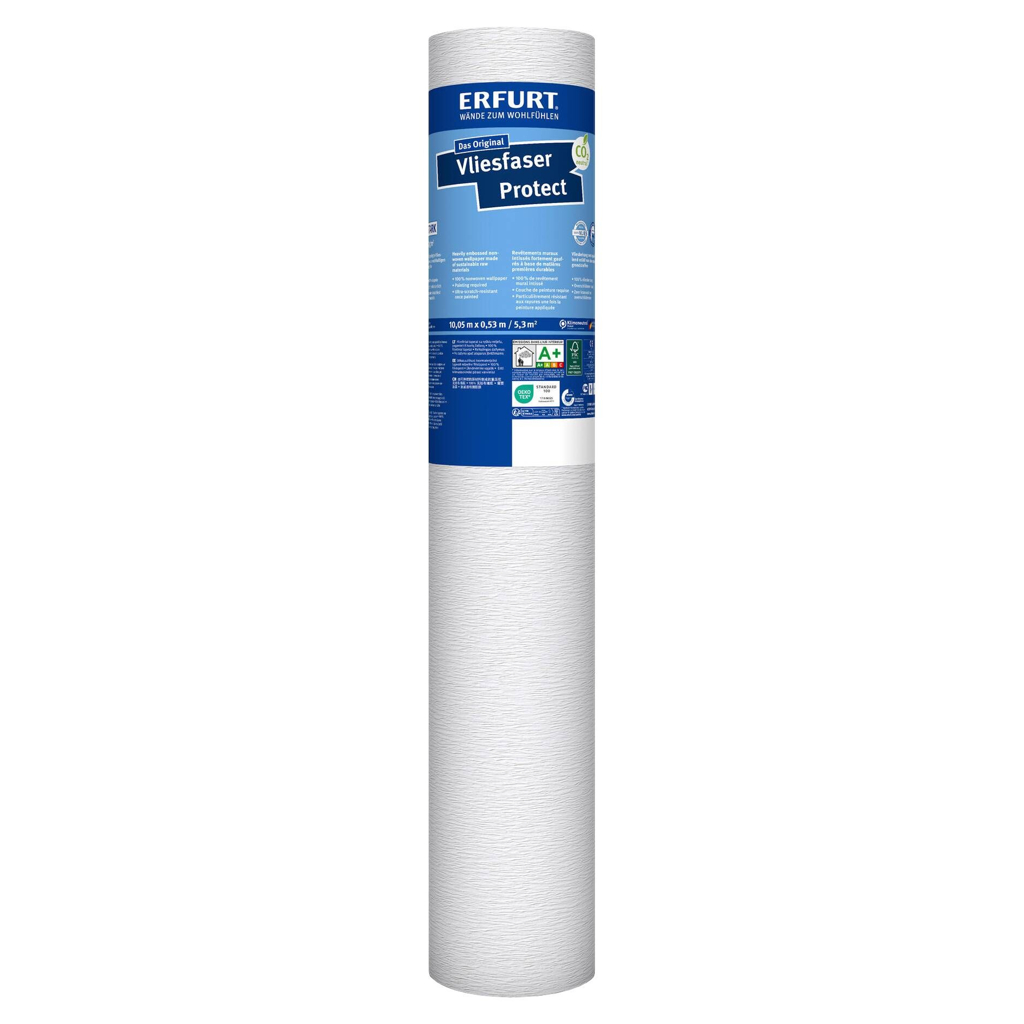 Erfurt Vliestapete Protect 213 weiß B/L: ca. 53x1005 cm