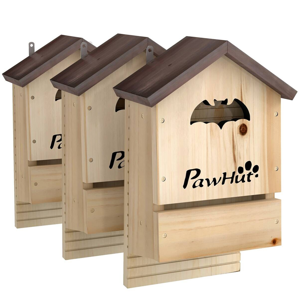 PawHut Fledermauskasten B/H/T/L: ca. 11,5x34x11,5x21,5 cm