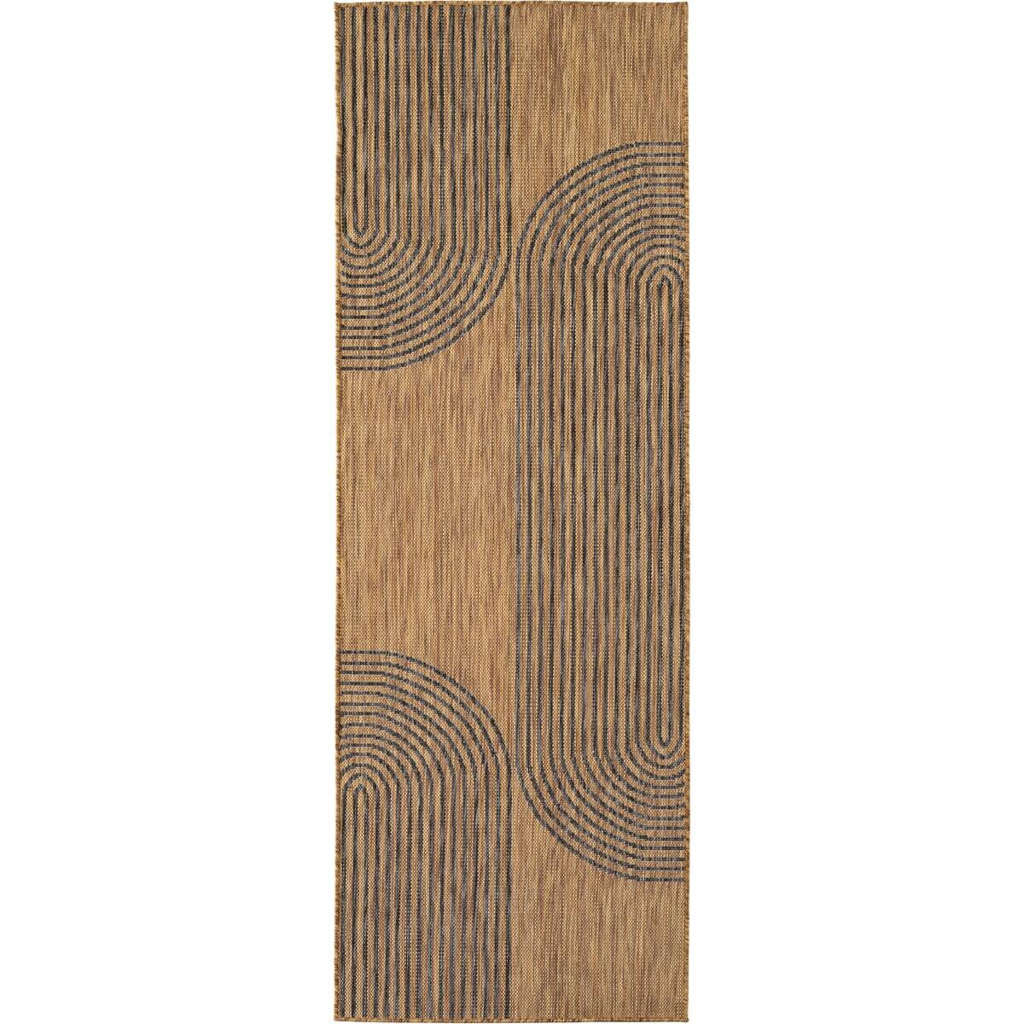Ayyildiz Flachwebteppich MIRA schwarz B/L: ca. 80x250 cm