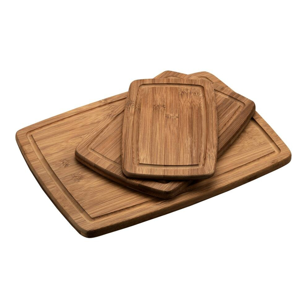 Kesper Schneidbrett natur Holz Bambus B/H/L: ca. 28,5x5,2x38 cm