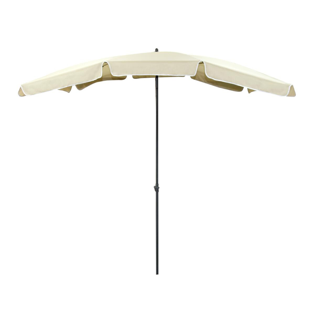 POCOline Sonnenschirm natur Stahl B/H/L: ca. 150x238x230 cm