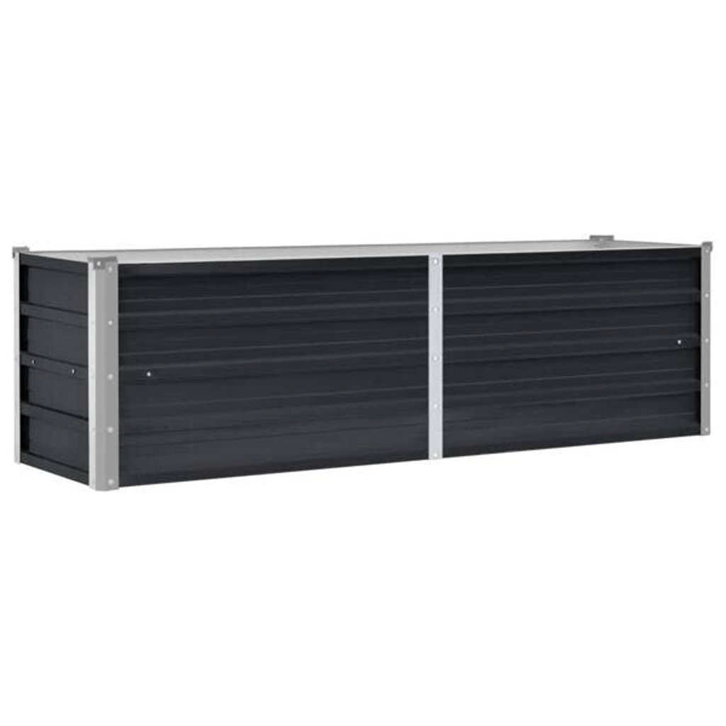Hochbeet anthrazit Stahl B/H/L: ca. 40x45x160 cm